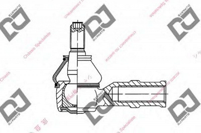 DJ PARTS de1138 -  Наконечник поперечной рулевой тяги